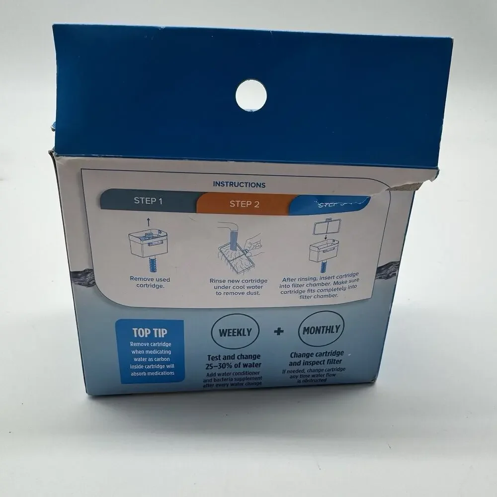 Top Fin EF-S Small Element Filter Cartridges 10 Count Open Box